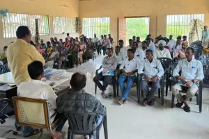 నూతనంగా ఎన్నికైన గ్రామ వార్డు సభ్యులకు శిక్షణ తరగతులు..